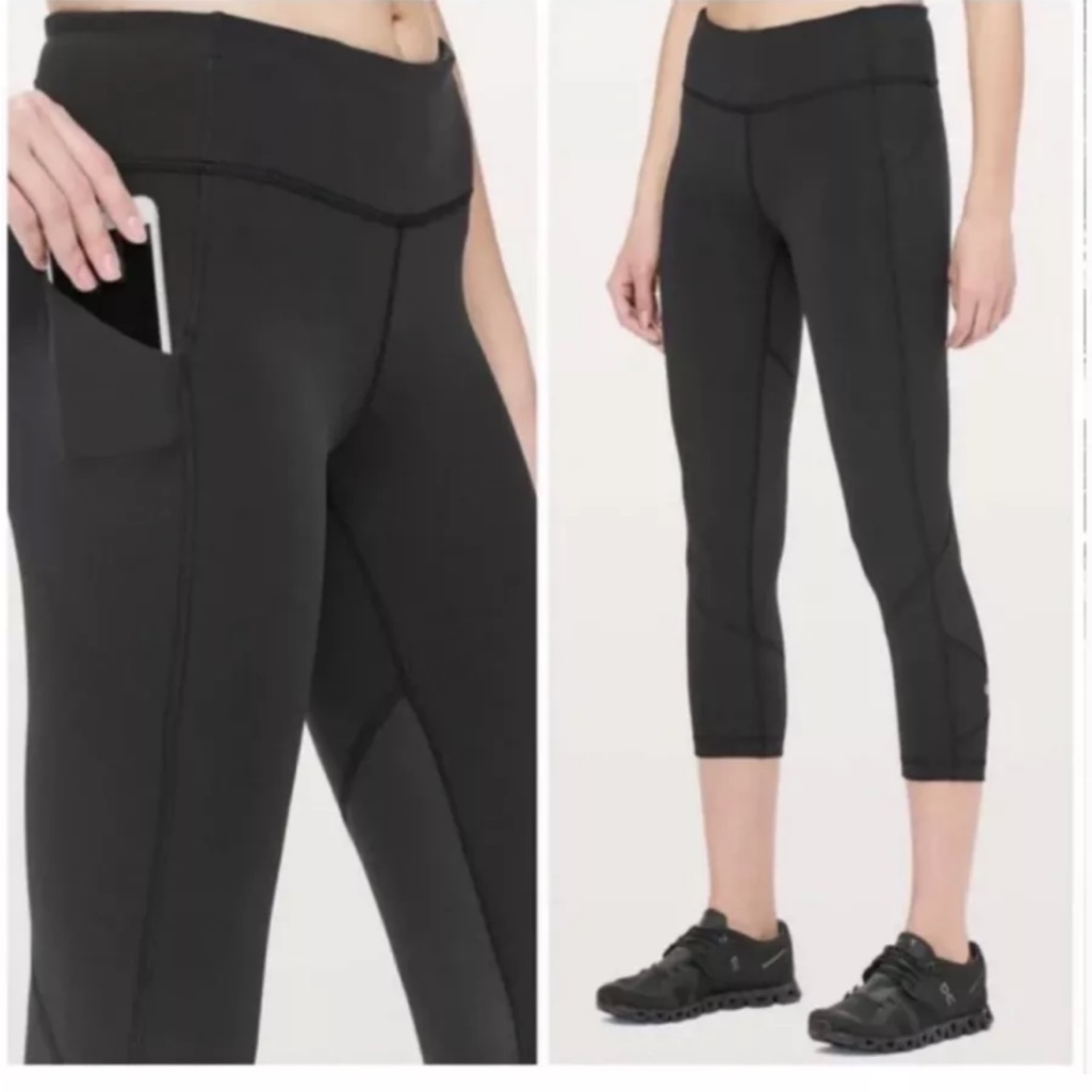 Lululemon Luxtreme Black Cropped Leggings